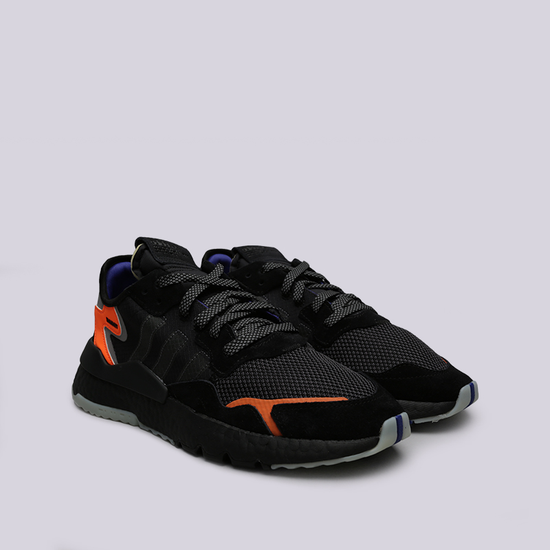  черные кроссовки adidas Nite Jogger CG7088 - цена, описание, фото 3