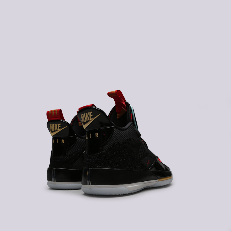 мужские черные баскетбольные кроссовки Jordan 33 AQ8830-007 - цена, описание, фото 4