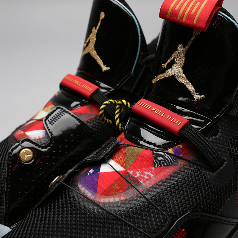 мужские черные баскетбольные кроссовки Jordan 33 AQ8830-007 - цена, описание, фото 5