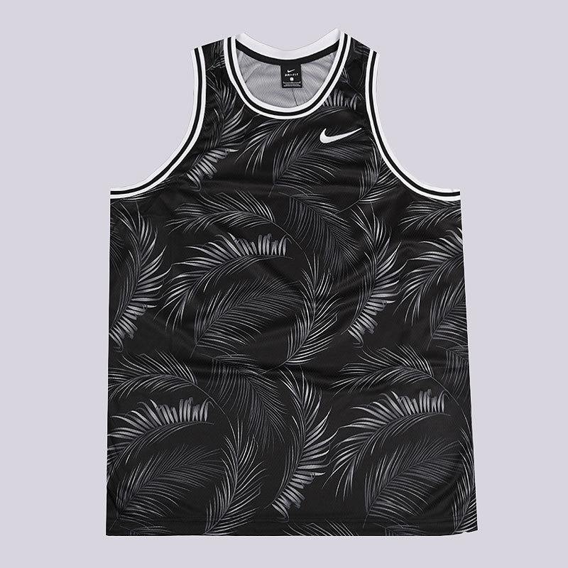 

Майка Nike, Dri-FIT DNA Men' Printed Basketball Jersey, Черный