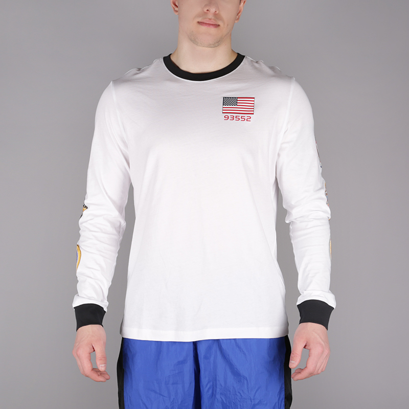   лонгслив Nike PG 3 x NASASpace Themed Tee BQ7534-100 - цена, описание, фото 1