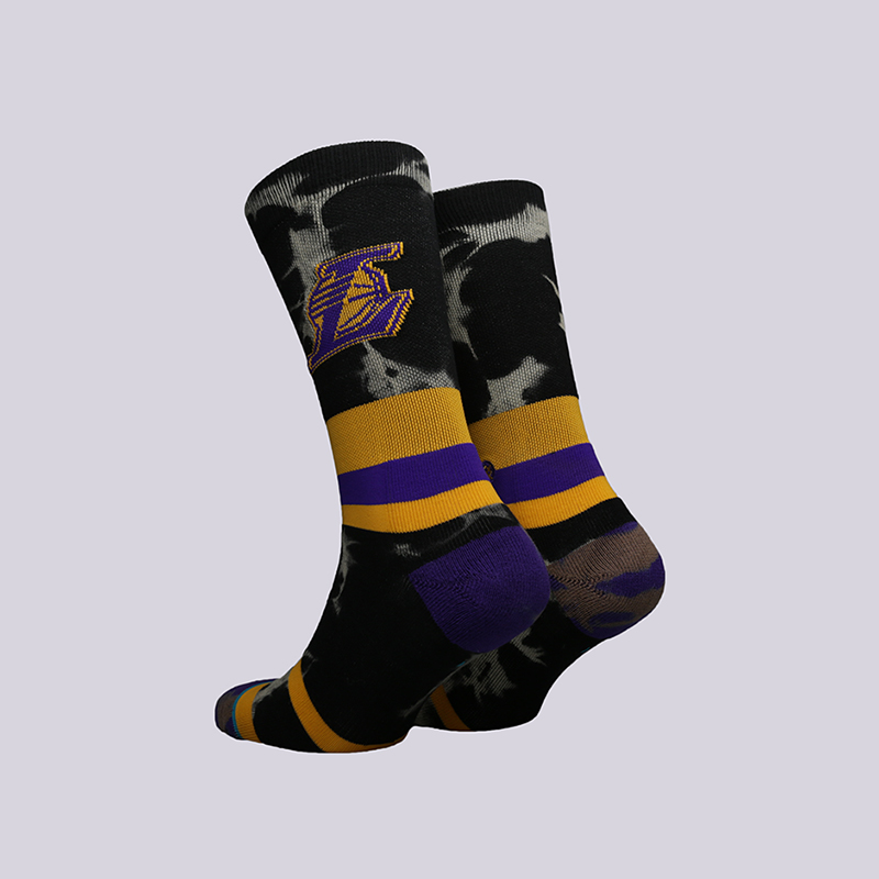 Мужские носки Stance Lakers Acid Wash (M558C18LAK-yellow)  - цена, описание, фото 2
