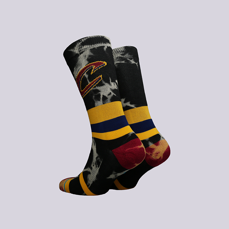 Мужские носки Stance Cavs Acid Wash (M558C18CAV-burgundy)  - цена, описание, фото 2