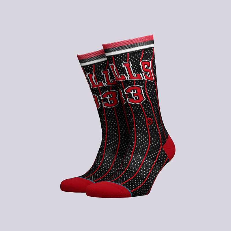 мужские черные носки Stance Bulls 96 HWC M545C18PIH-Black - цена, описание, фото 1