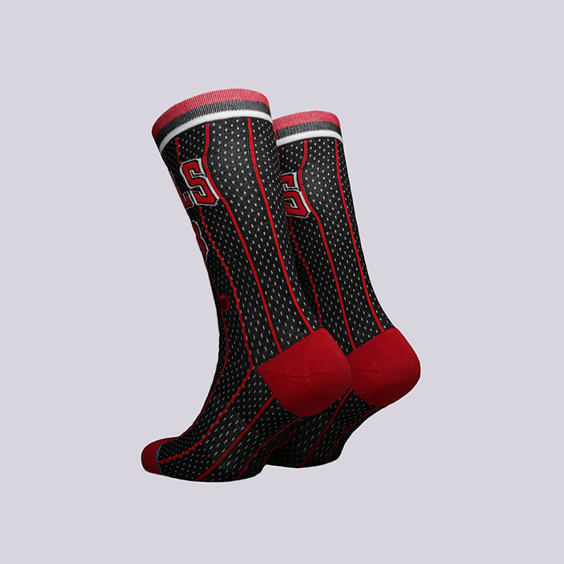 мужские черные носки Stance Bulls 96 HWC M545C18PIH-Black - цена, описание, фото 2