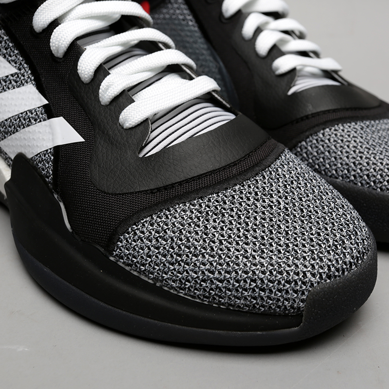 мужские черные баскетбольные кроссовки adidas Marquee Boost Low D96931 - цена, описание, фото 5