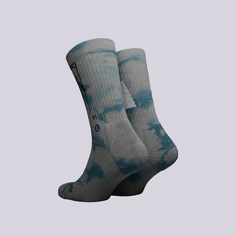 мужские серые носки Stance La Muerte M556C18LAM-grey - цена, описание, фото 2