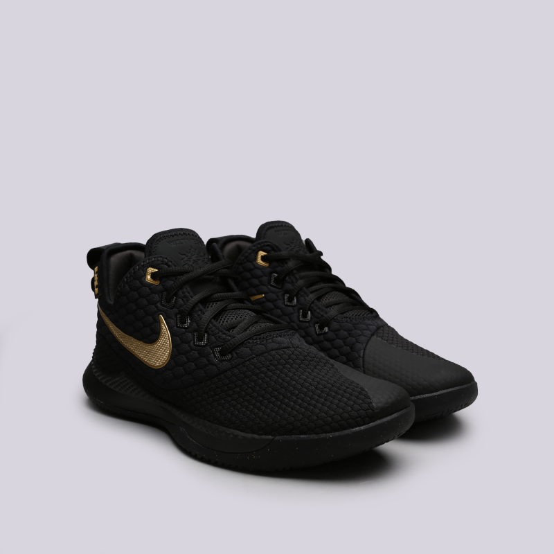 мужские черные баскетбольные кроссовки Nike Lebron Witness III AO4433-003 - цена, описание, фото 3