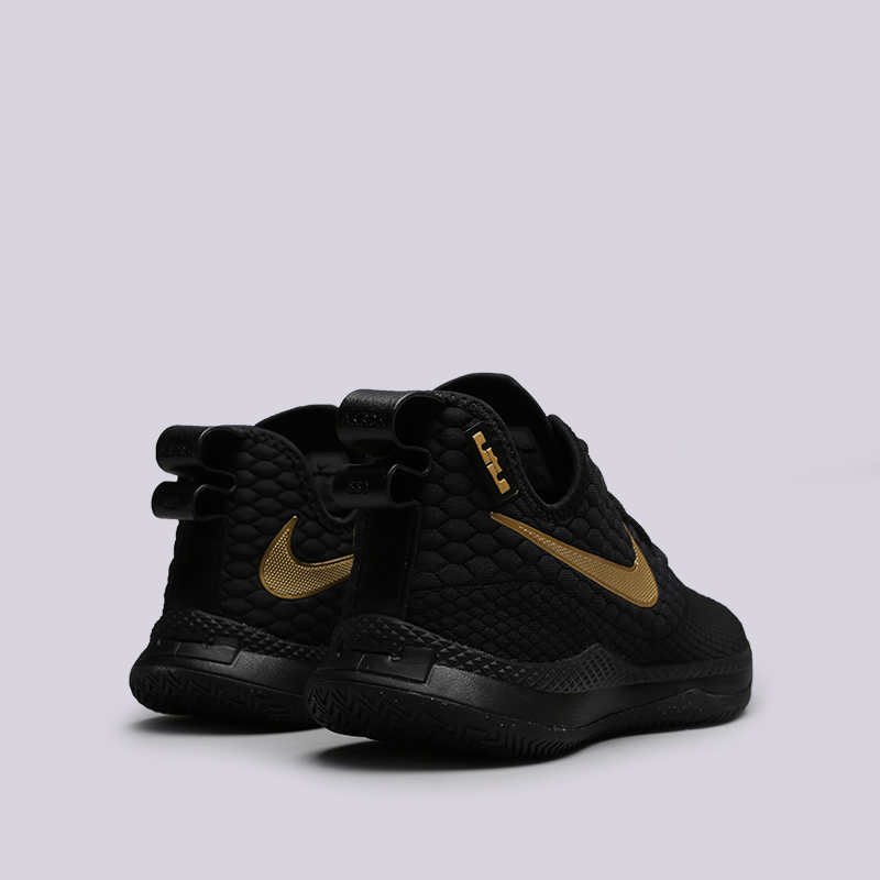 мужские черные баскетбольные кроссовки Nike Lebron Witness III AO4433-003 - цена, описание, фото 4
