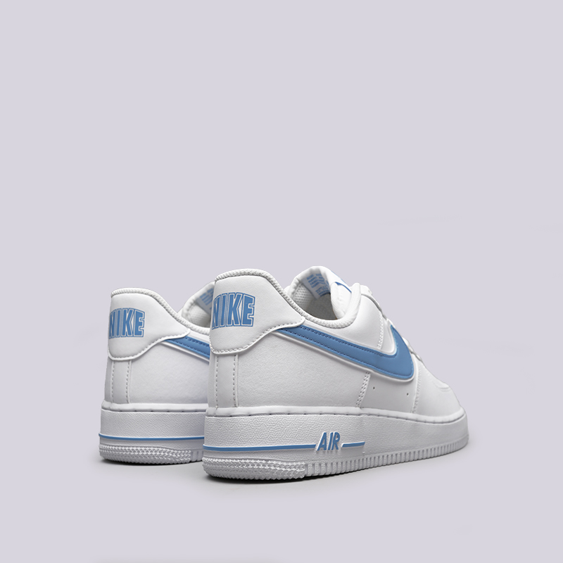 мужские белые кроссовки Nike Air Force 1 '07 3 AO2423-100 - цена, описание, фото 4