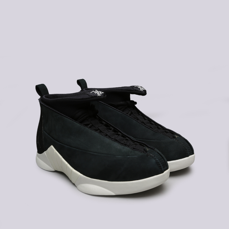 мужские черные кроссовки Jordan 15 Retro PSNY 921194-011 - цена, описание, фото 3
