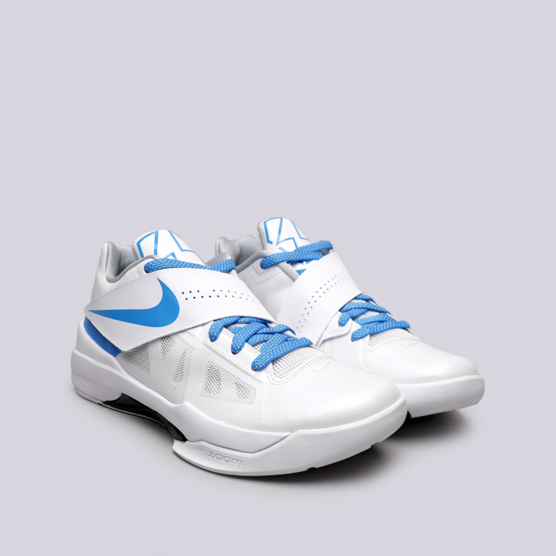 мужские белые баскетбольные кроссовки Nike Zoom KDIV CT16 QS AQ5103-100 - цена, описание, фото 3