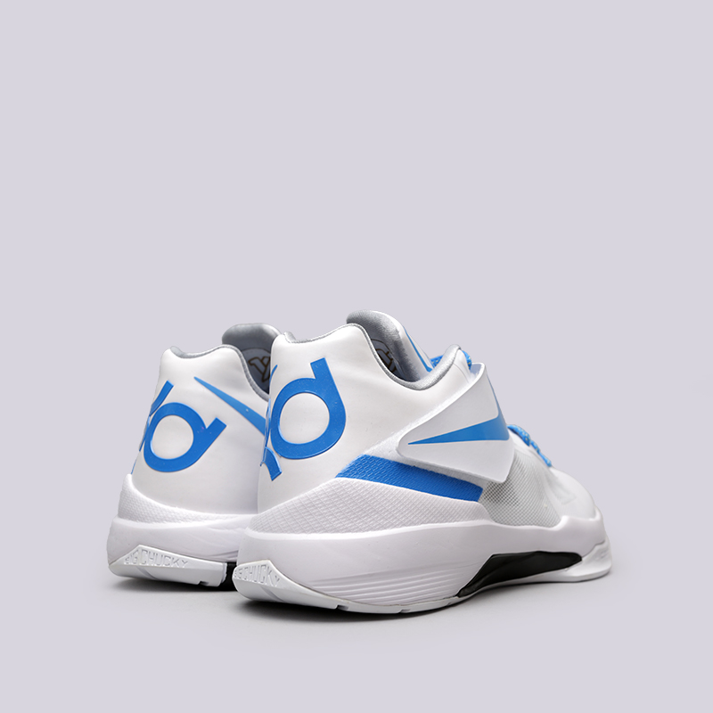 мужские белые баскетбольные кроссовки Nike Zoom KDIV CT16 QS AQ5103-100 - цена, описание, фото 4