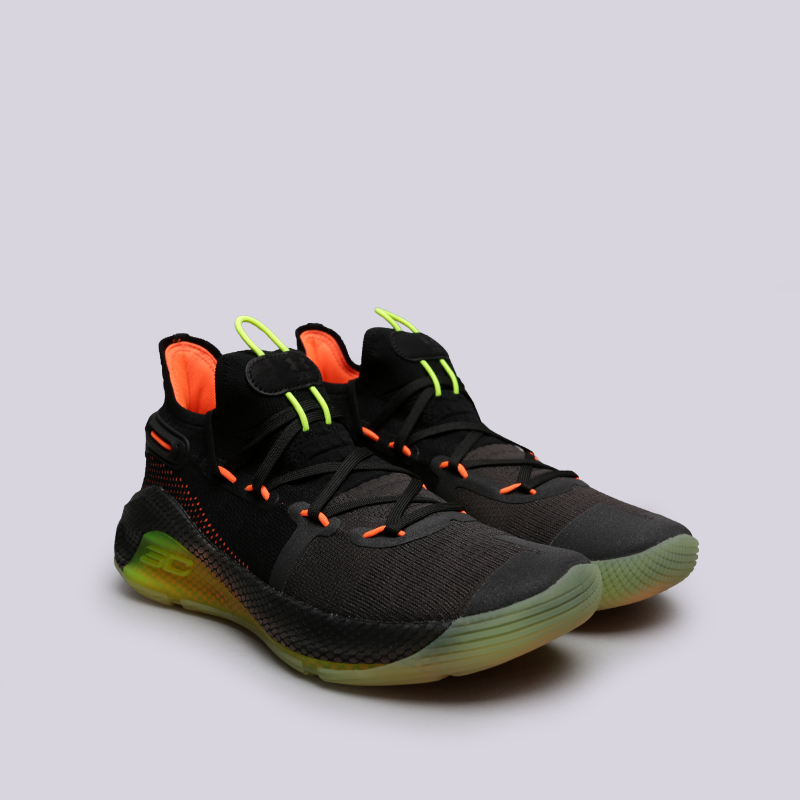 мужские черные баскетбольные кроссовки Under Armour UA Curry 6 3020612-004 - цена, описание, фото 3