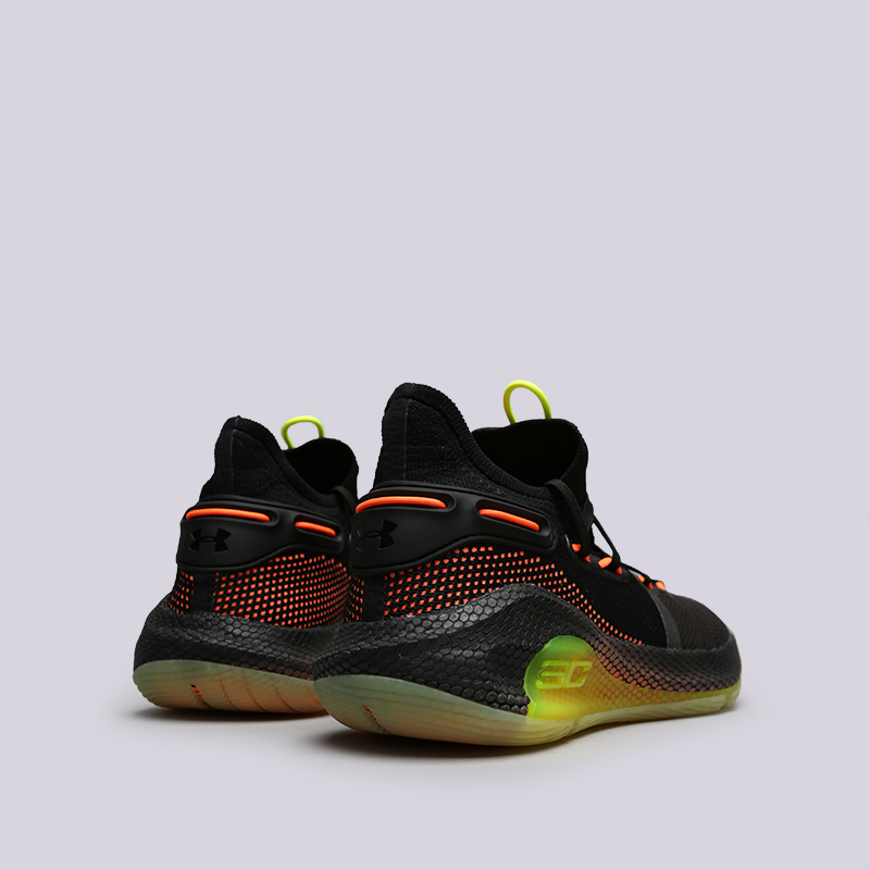 мужские черные баскетбольные кроссовки Under Armour UA Curry 6 3020612-004 - цена, описание, фото 4