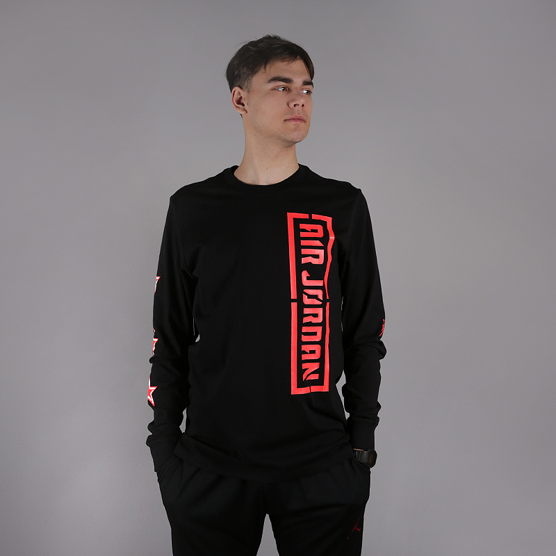 

Лонгслив Jordan, City Of Flight Longsleeve, Черный