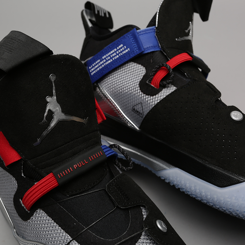 мужские серые баскетбольные кроссовки Jordan 33 AQ8830-005 - цена, описание, фото 5