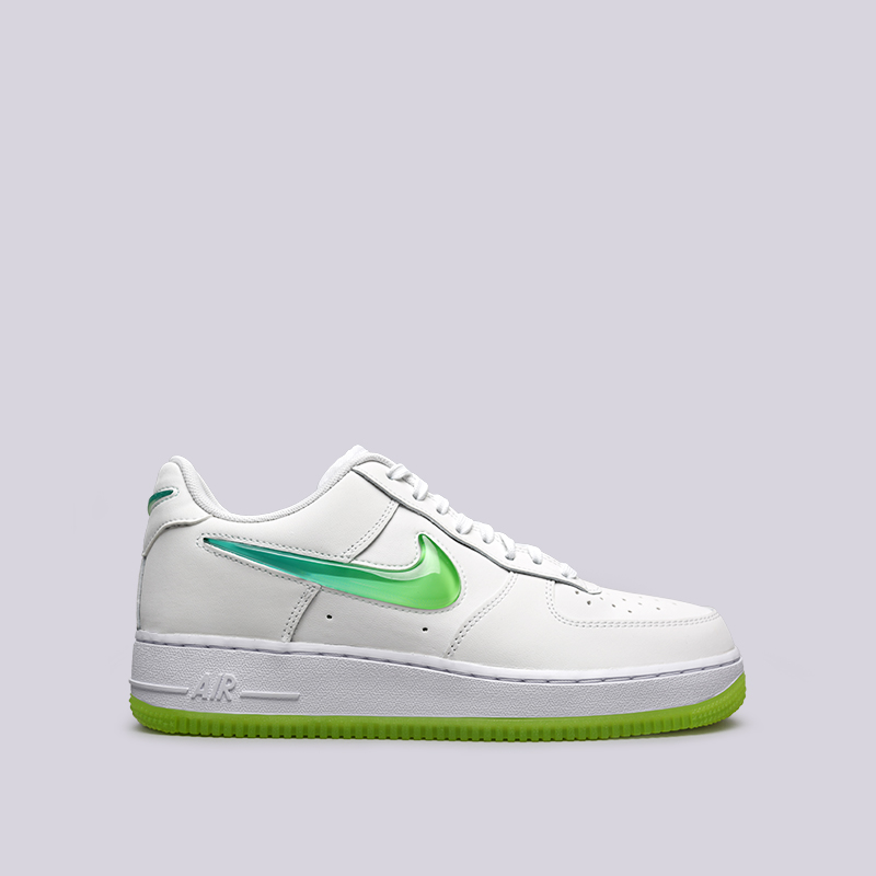 мужские белые кроссовки Nike Air Force 1 '07 PRM 2 AT4143-100 - цена, описание, фото 1