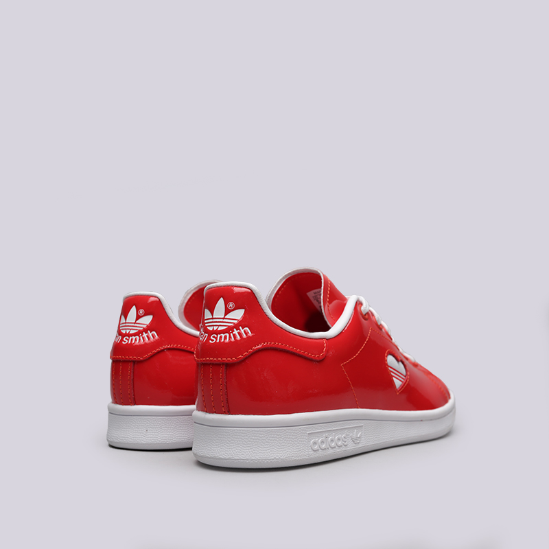 женские красные кроссовки adidas Stan Smith W G28136 - цена, описание, фото 4