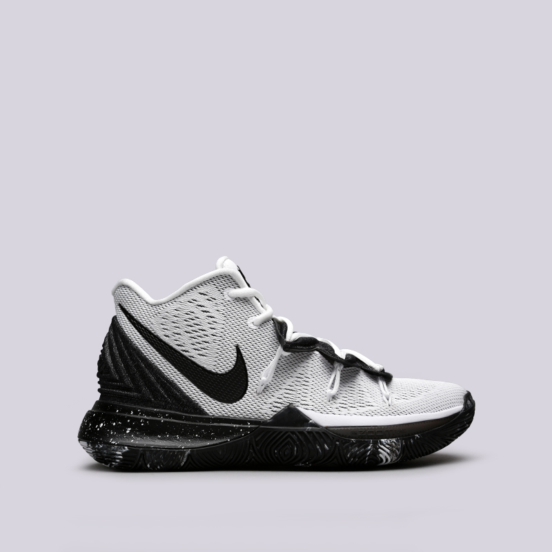 мужские белые баскетбольные кроссовки Nike Kyrie 5 AO2918-100 - цена, описание, фото 1