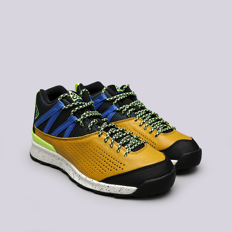 мужские коричневые кроссовки Nike Okwahn II 525367-301 - цена, описание, фото 2