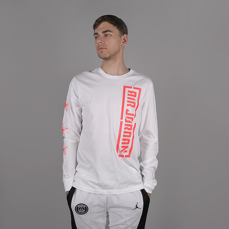 

Лонгслив Jordan, City Of Flight Longsleeve, Белый