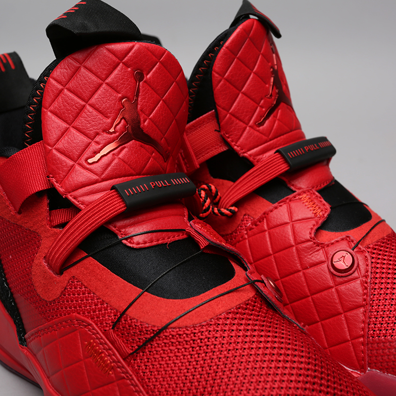 женские красные баскетбольные кроссовки Jordan 33 (GS) AQ9244-600 - цена, описание, фото 5