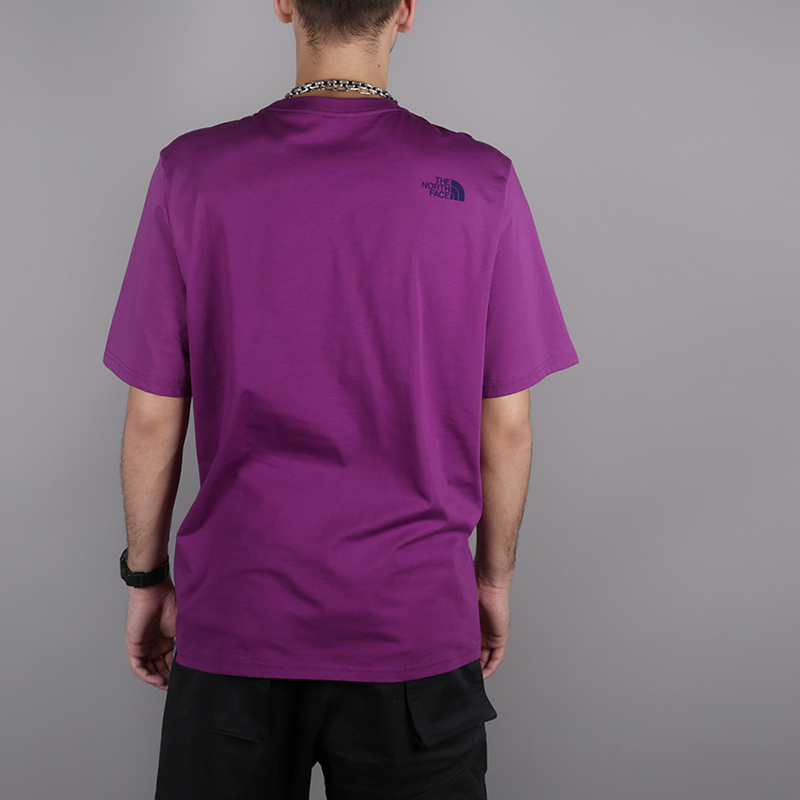 мужская фиолетовая футболка The North Face 92 Retro Rage Tee T93RXL8NX - цена, описание, фото 3
