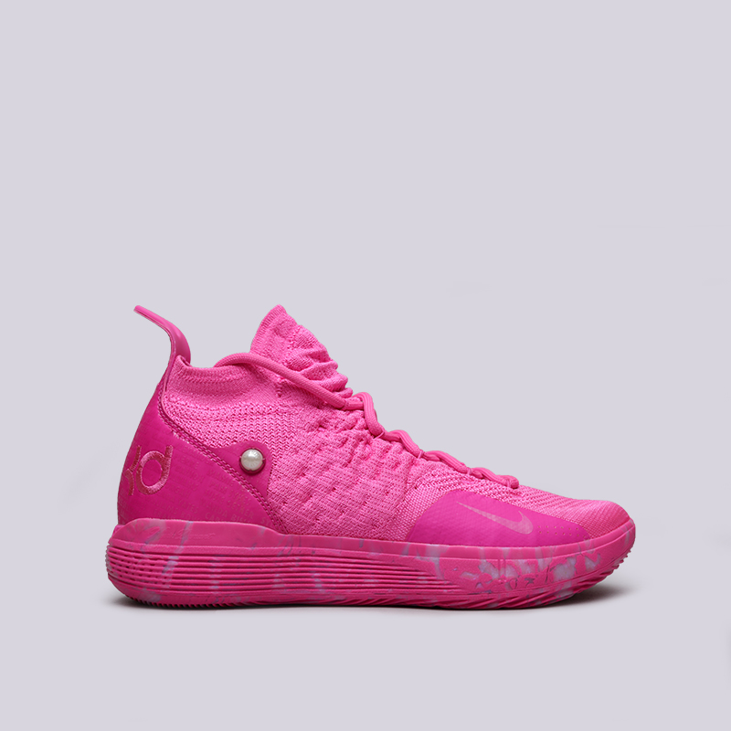 мужские розовые баскетбольные кроссовки Nike Zoom KD11 AP BV7721-600 - цена, описание, фото 1