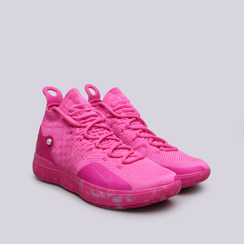 мужские розовые баскетбольные кроссовки Nike Zoom KD11 AP BV7721-600 - цена, описание, фото 3