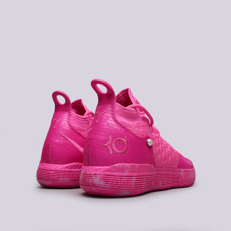 мужские розовые баскетбольные кроссовки Nike Zoom KD11 AP BV7721-600 - цена, описание, фото 4