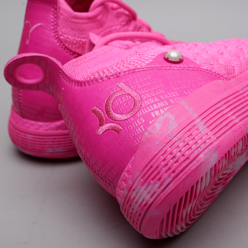 мужские розовые баскетбольные кроссовки Nike Zoom KD11 AP BV7721-600 - цена, описание, фото 5