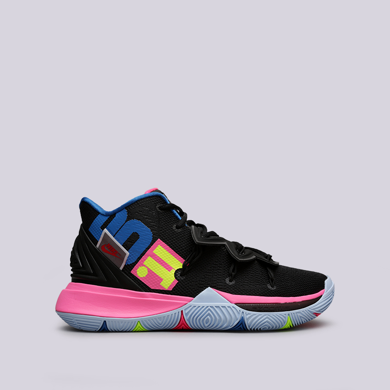 мужские черные баскетбольные кроссовки Nike Kyrie 5 AO2918-003 - цена, описание, фото 1