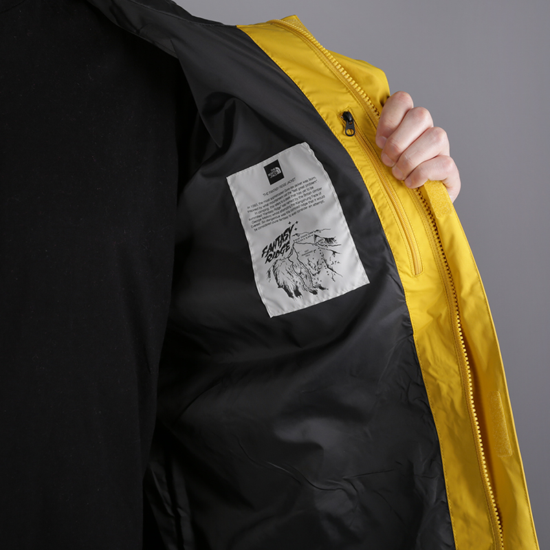 мужская желтая куртка The North Face Fantasy Ridge T93BP8WY1 - цена, описание, фото 6