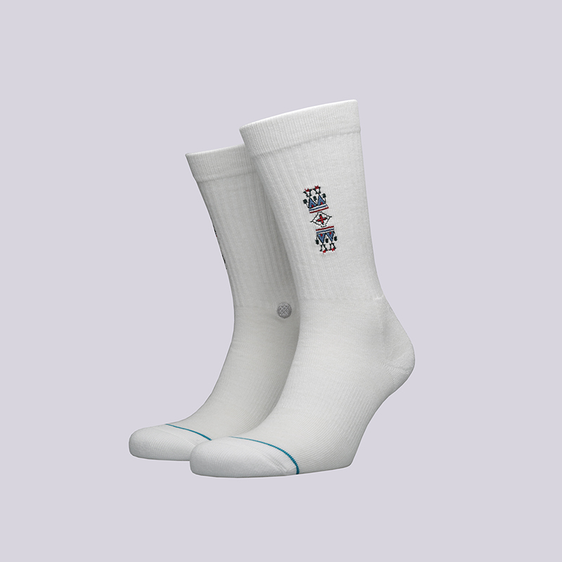 мужские белые носки Stance Toulouse M556C18TOE-white - цена, описание, фото 1