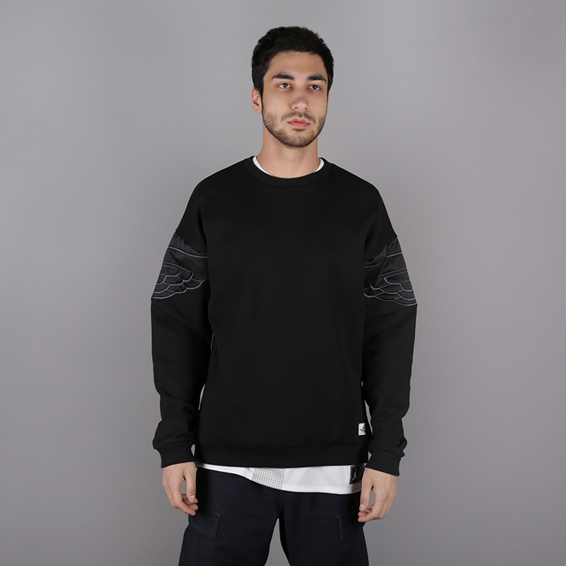 Мужская толстовка Jordan Wings Classic Crew (AO0426-010)  - цена, описание, фото 1