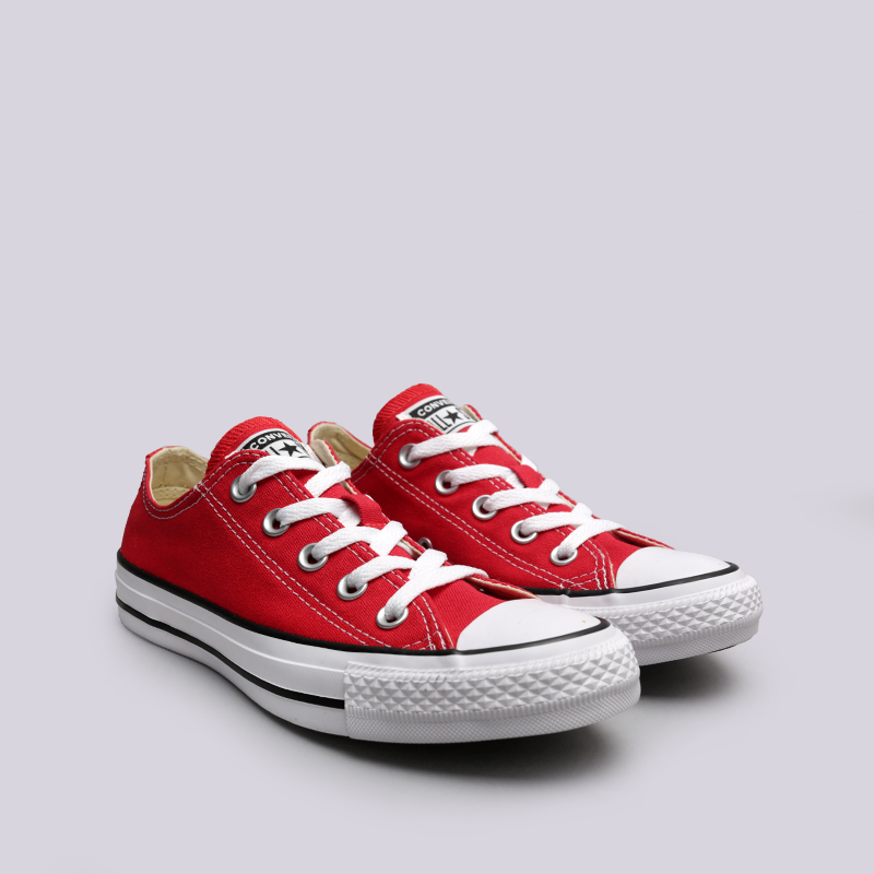  красные кроссовки Converse All Star OX M9696 - цена, описание, фото 3