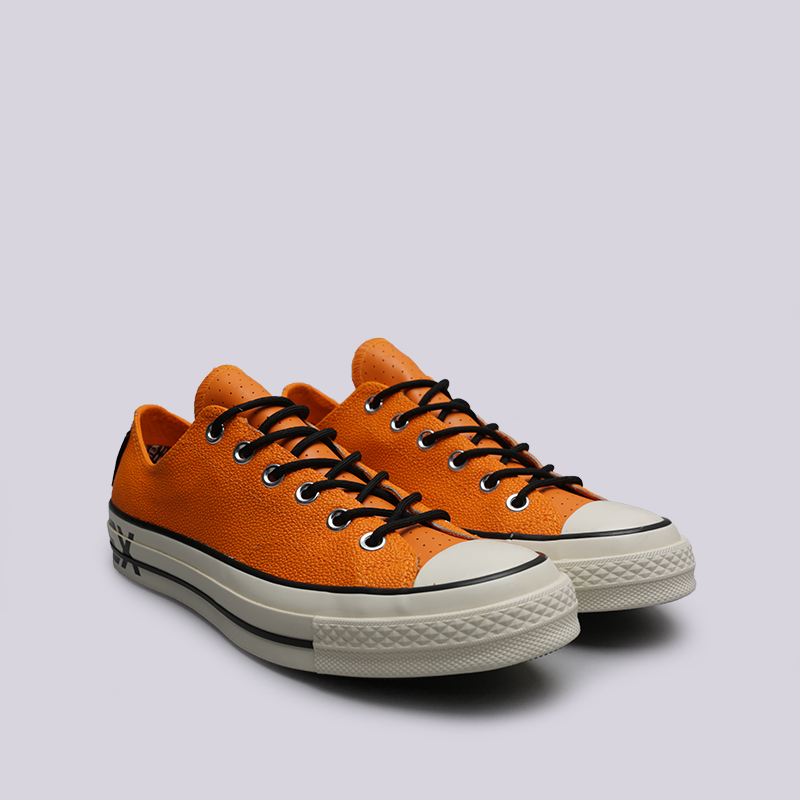мужские оранжевые кроссовки Converse Chuck 70 OX 163228 - цена, описание, фото 3