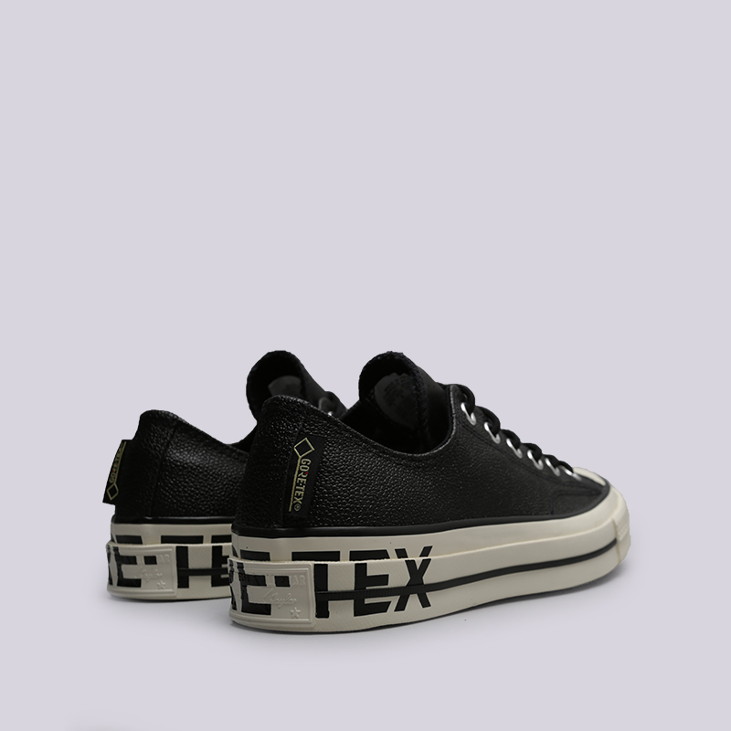 мужские черные кроссовки Converse Chuck 70 OX 163229 - цена, описание, фото 4