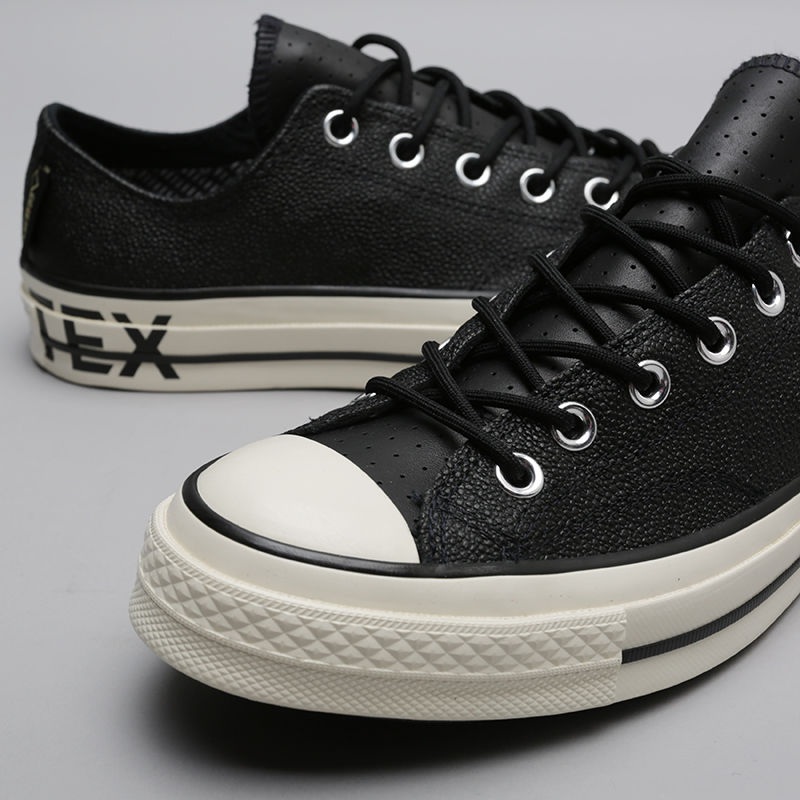 мужские черные кроссовки Converse Chuck 70 OX 163229 - цена, описание, фото 5