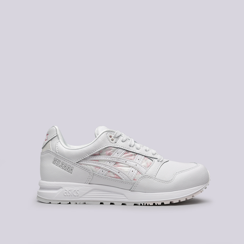 женские белые кроссовки ASICS Gel Saga 1192A070-100 - цена, описание, фото 1