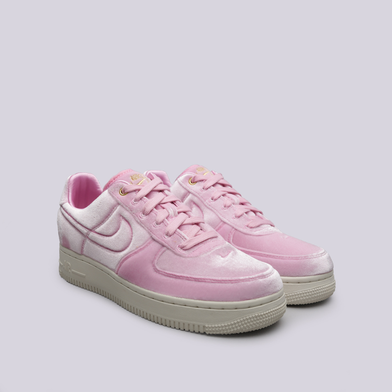  розовые кроссовки Nike Air Force 1 '07 PRM 3 AT4144-600 - цена, описание, фото 3