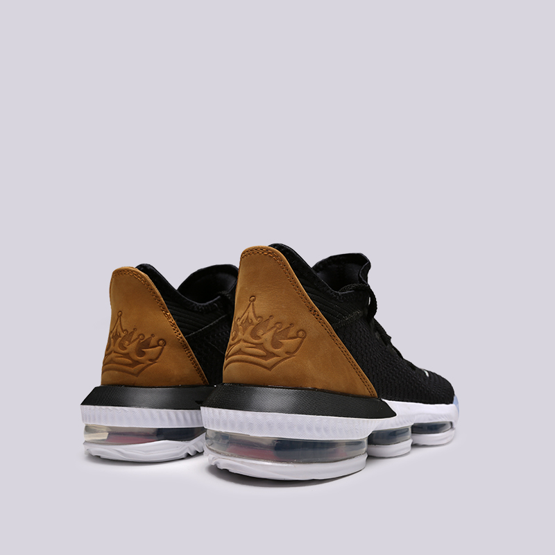 мужские черные баскетбольные кроссовки Nike Lebron XVI Low CI2668-001 - цена, описание, фото 3