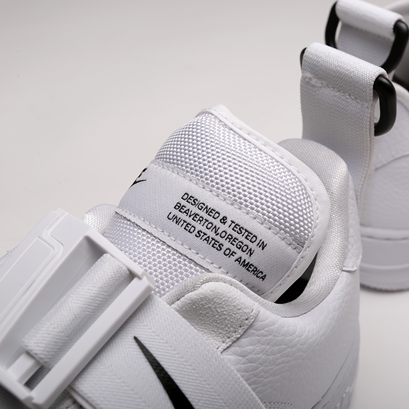 мужские белые кроссовки Nike Air Force 1 Utility AO1531-101 - цена, описание, фото 5