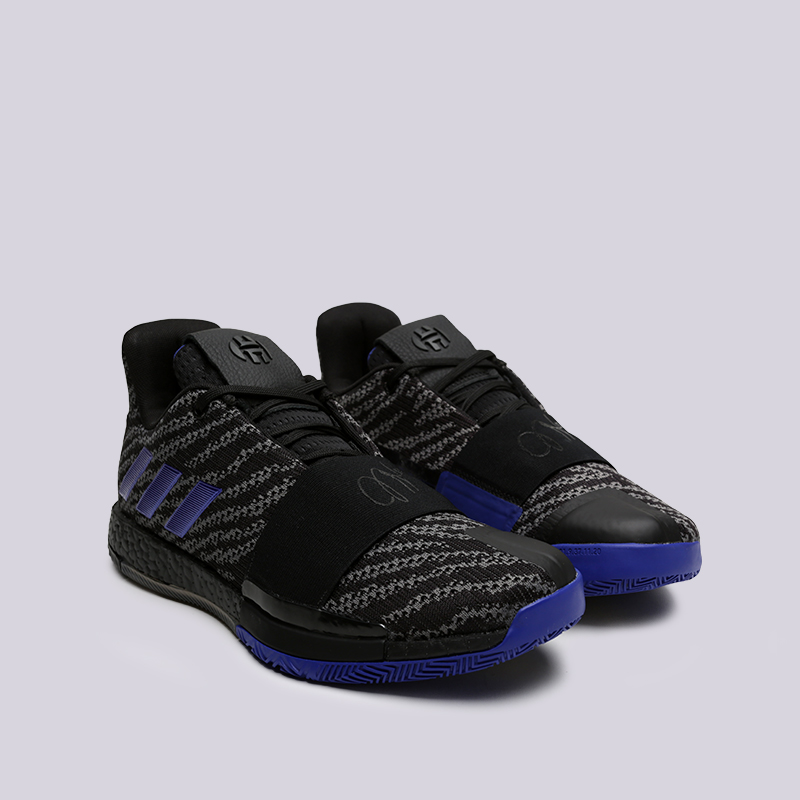 мужские черные баскетбольные кроссовки adidas Harden Vol. 3 G26811 - цена, описание, фото 2