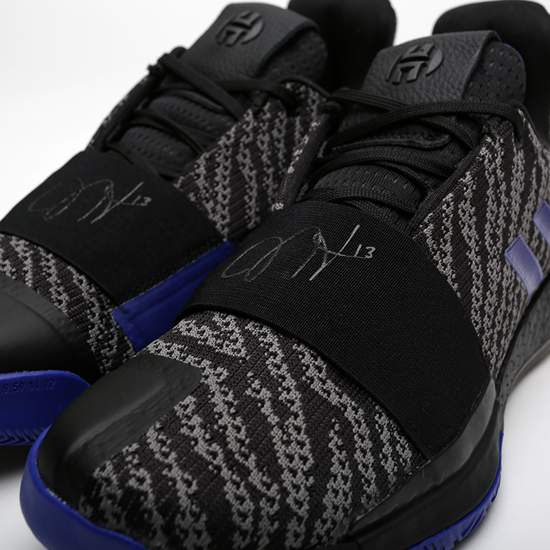 мужские черные баскетбольные кроссовки adidas Harden Vol. 3 G26811 - цена, описание, фото 5
