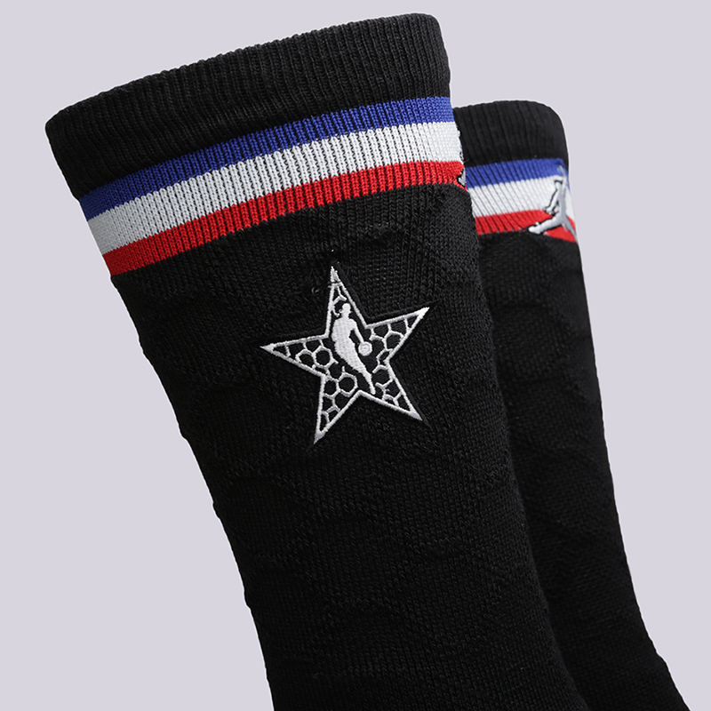 мужские черные носки Jordan ASG Socks SX7411-010 - цена, описание, фото 3