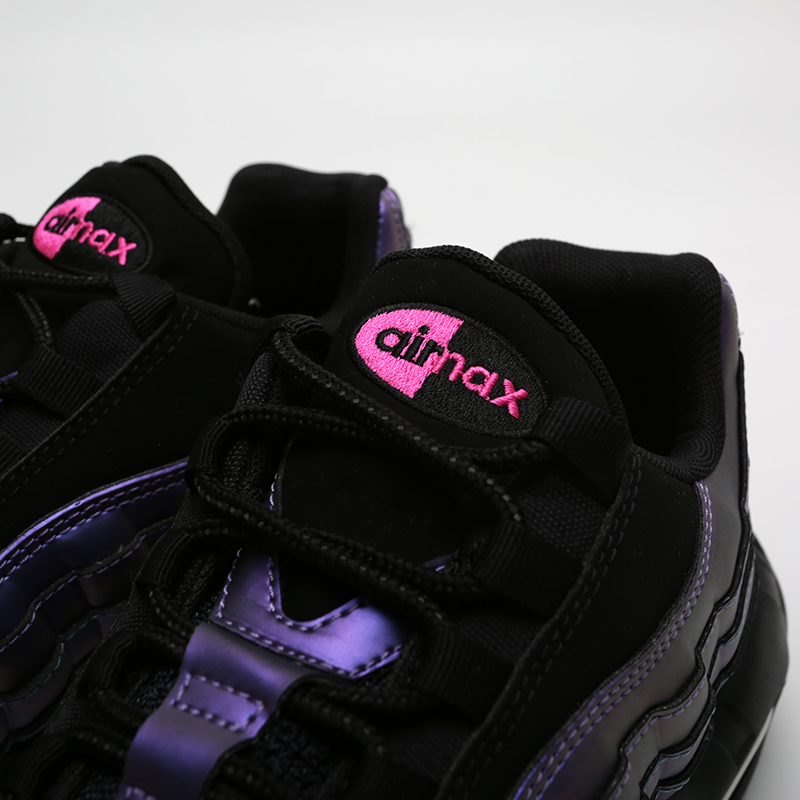 мужские черные кроссовки Nike Air Max 95 PRM 538416-021 - цена, описание, фото 4