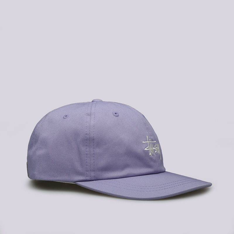  фиолетовая кепка Stussy SP19 Stock Low Pro Cap 131863-lavender - цена, описание, фото 2
