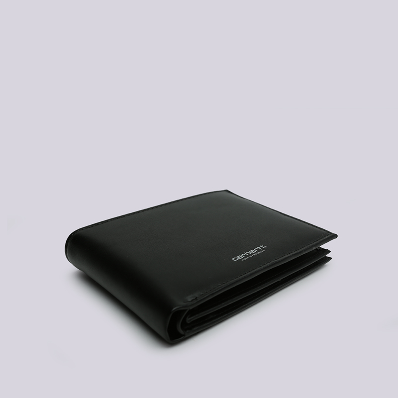  черный бумажник Carhartt WIP Leather Rock-It Wallet i023850-black - цена, описание, фото 1